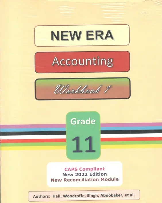 [ACC04] New Era Accounting Gr 11 Exercise Book