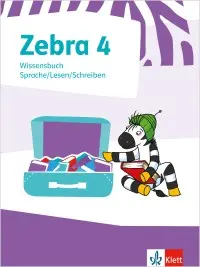 [DEU37] Zebra 4 Wissensbuch - Sprache/Lesen/Schreiben