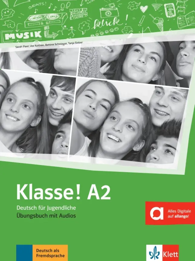 Klasse! A2 Übungsbuch mit Audios