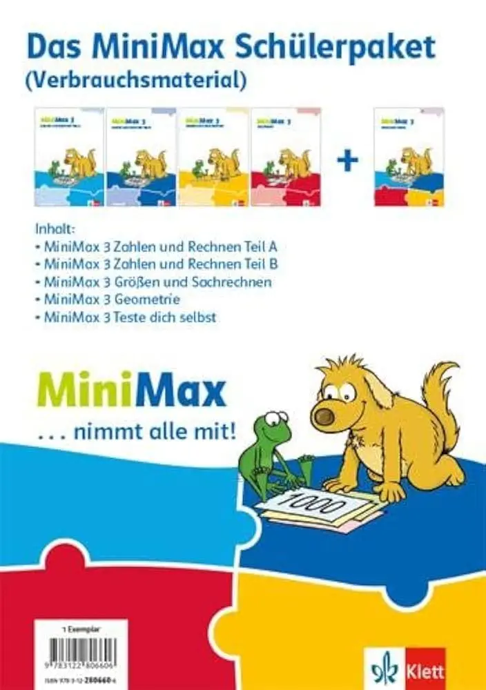 MiniMax 3 Workbook English Edition
