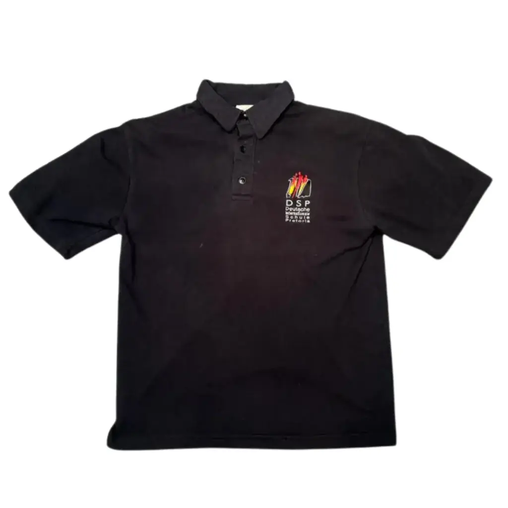 DSP Polo Shirt Schwarz - Black 