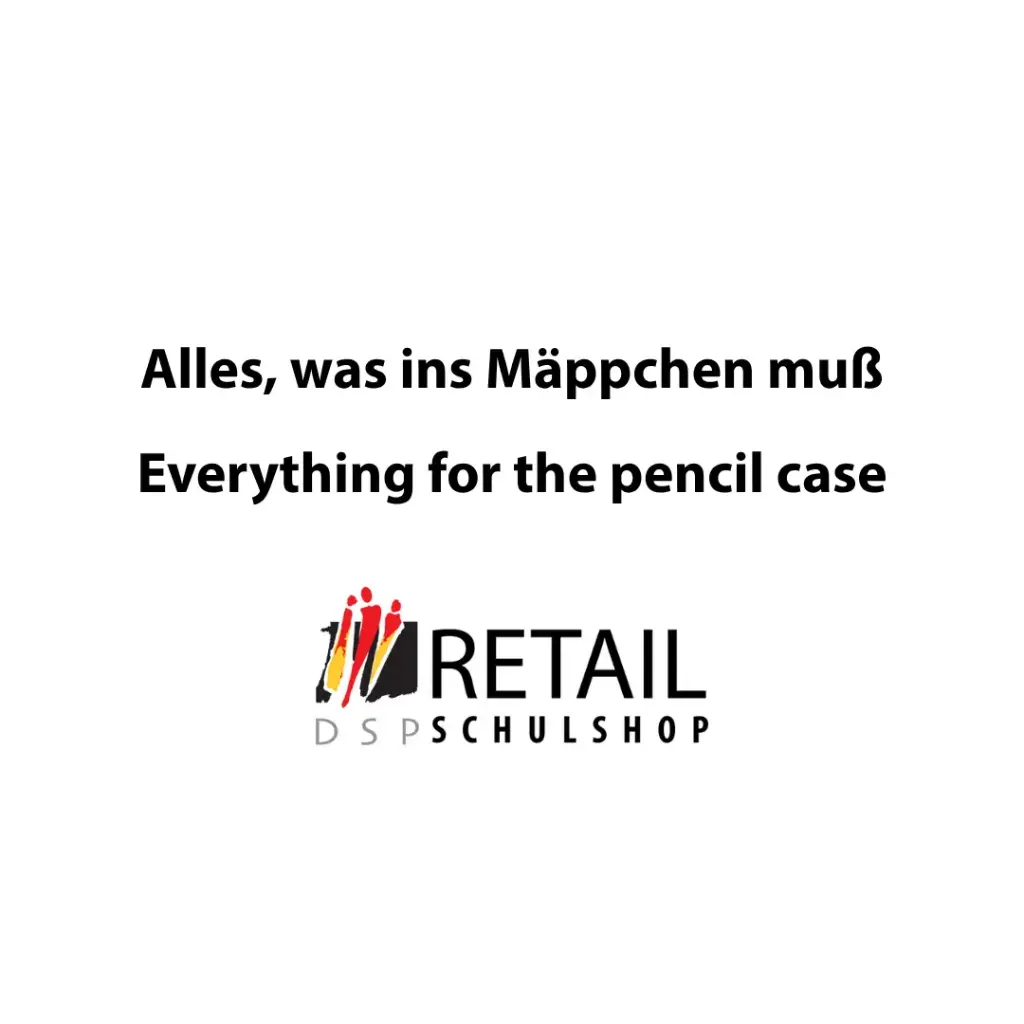 Mäppchen Inhalt - Pencil Case Content