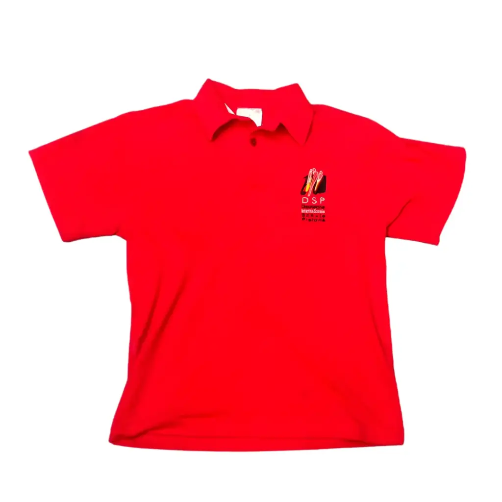DSP Polo Shirt Rot - Red
