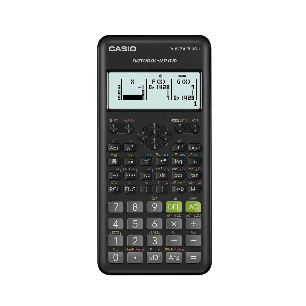 Taschenrechner - Calculator Casio FX82ZA Plus (Blau - Blue)