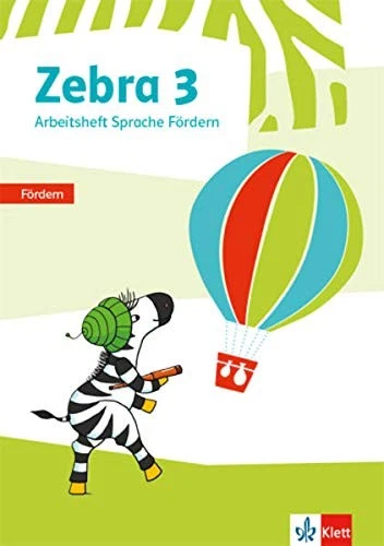 Zebra 3 Arbeitsheft Sprache mit Videos und interaktiven: Fördern (if teachers advise)