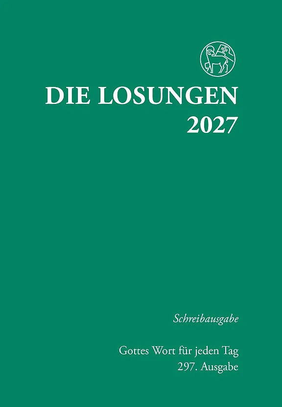 Losungen 2027 Schreibausgabe Hard Cover