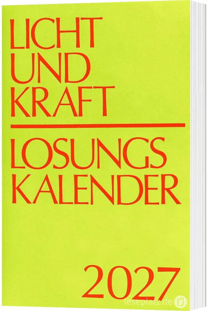 Licht und Kraft Reiseausgabe 2027