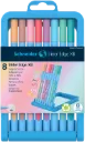 Schneider Slider Edge XB Pastel Ballpoint pen Wallet of 8