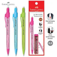 [FCTCMP] Faber-Castell Tri Click Mechanical Pencil - Druckbleistift 0.5
