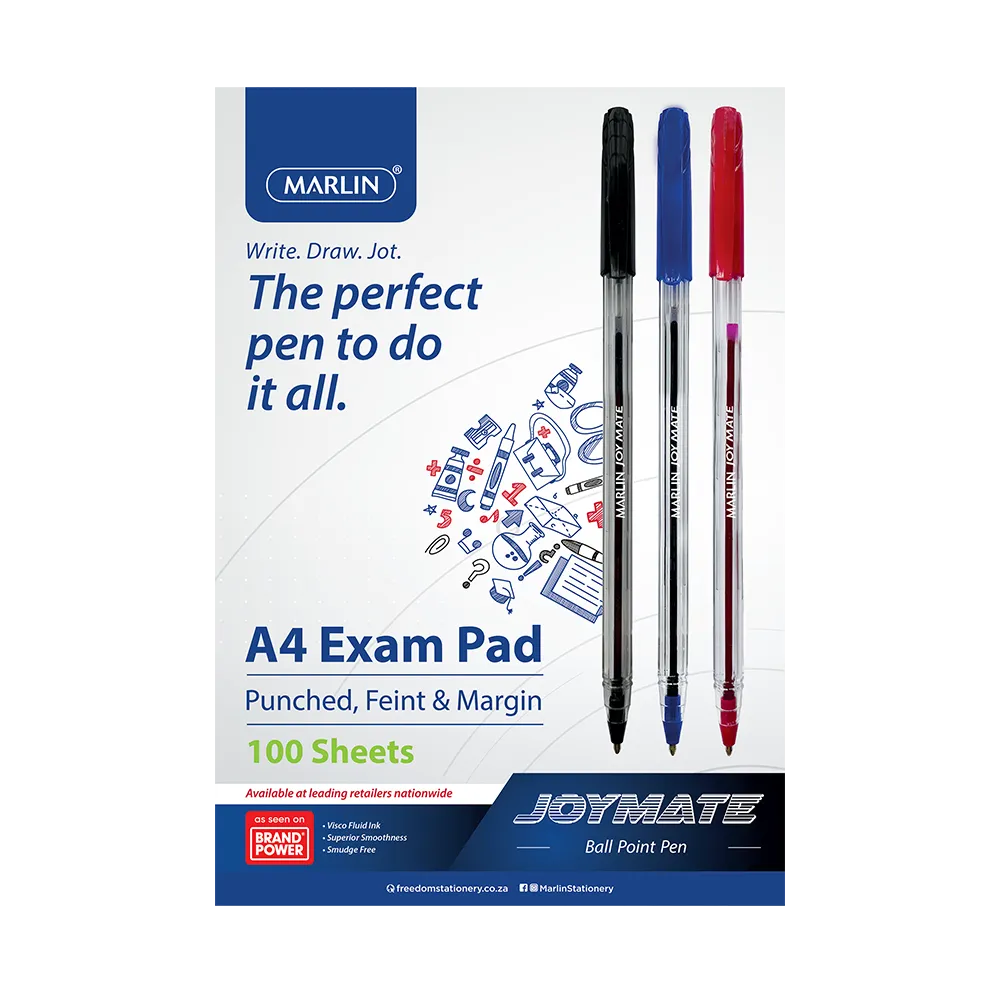 Examiniation Pad - Block liniert A4 (100) Marlin