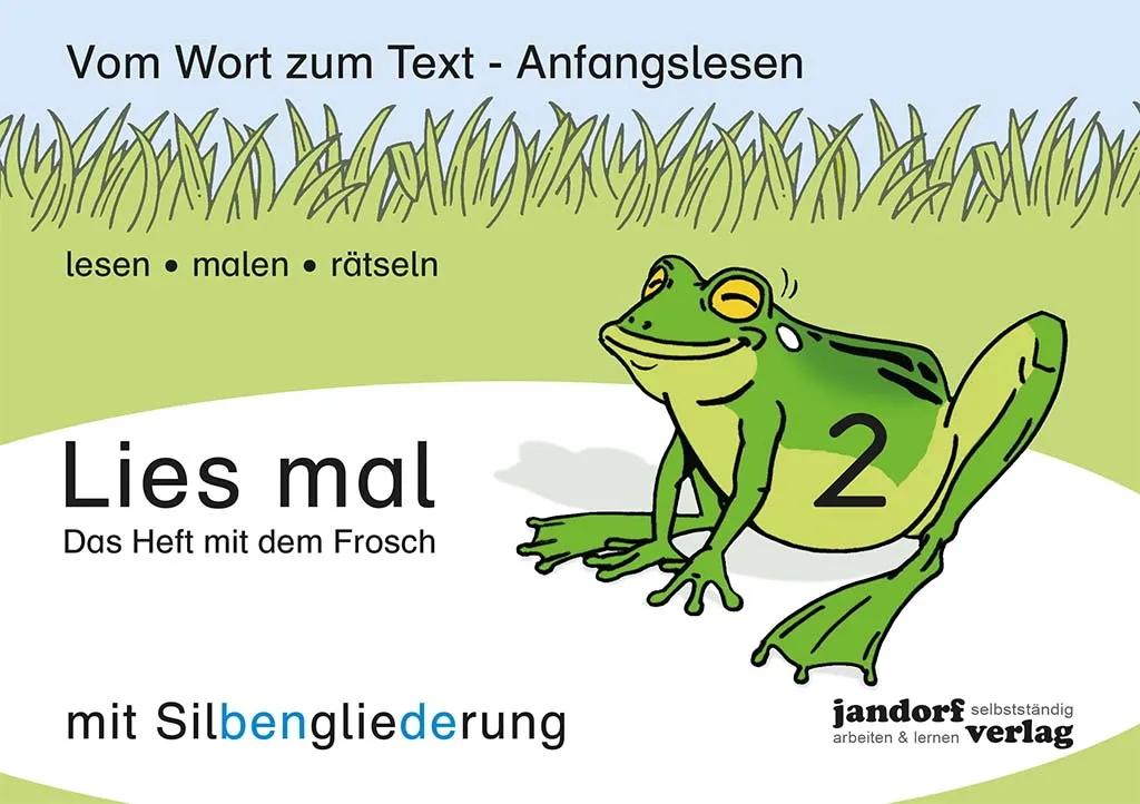 [LMH2] Lies mal! (mit Silbengliederung) Hefte 2: Das Heft mit dem Frosch