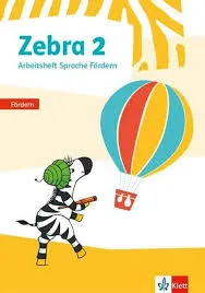 Zebra 2 Paket: Arbeitsheft Sprache, Arbeitsheft Lesen / Schreiben mit digitalen Medien *Fördern (if teachers advise)