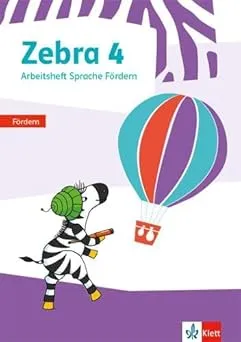 Zebra 4 Arbeitsheft Sprache mit Videos und interaktiven Übungen Fördern (if teachers advise)