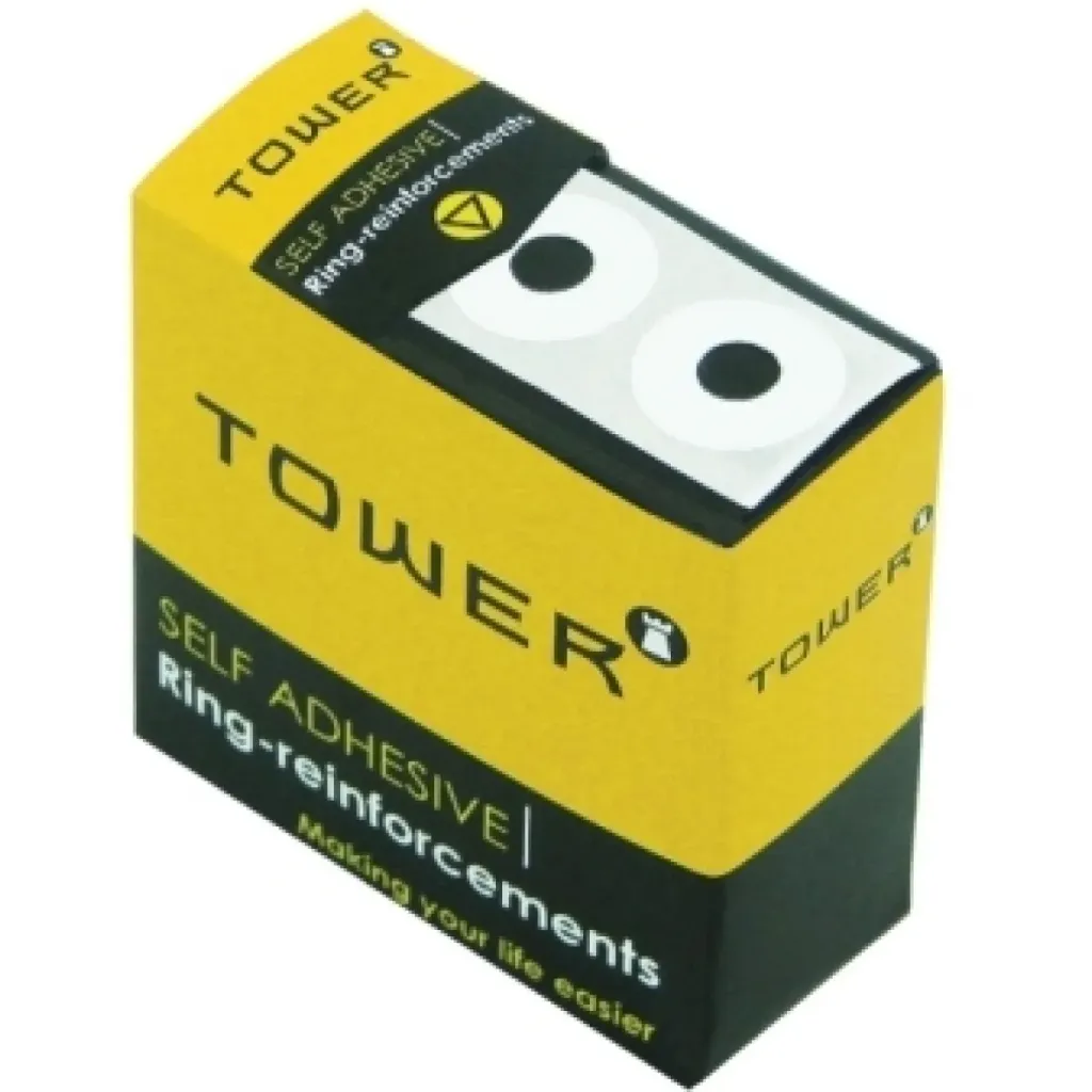 [TRR250] Tower Ring Reinforcements: clear - Lochverstärker durchsichtig (250)