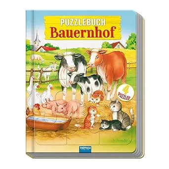 TRÖTSCH - Puzzlebuch: Bauernhof