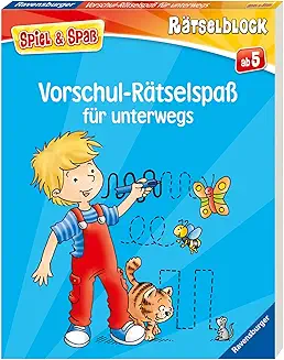 Vorschul-Rätselspaß für unterwegs