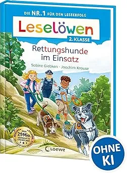Leselöwen 2. Klasse - Rettungshunde im Einsatz