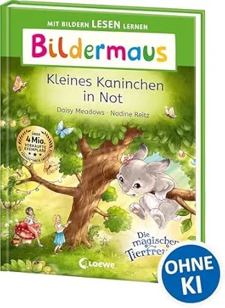 Bildermaus: Kleines Kaninchen in Not