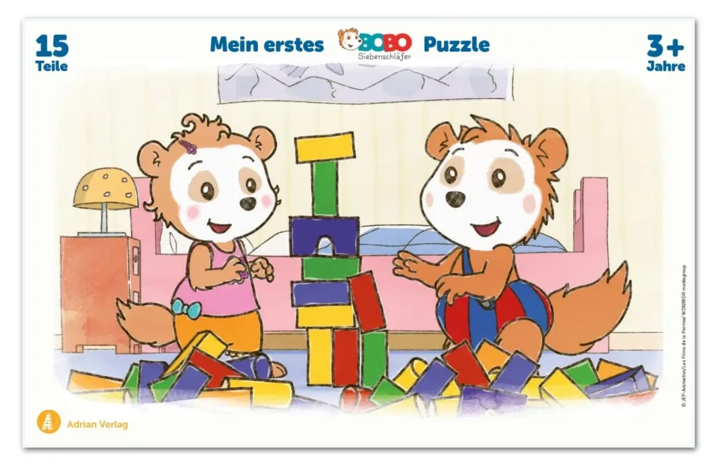 Mein erstes Bobo Puzzle - 15 Teile Puzzle ab 3 Jahre (copy)