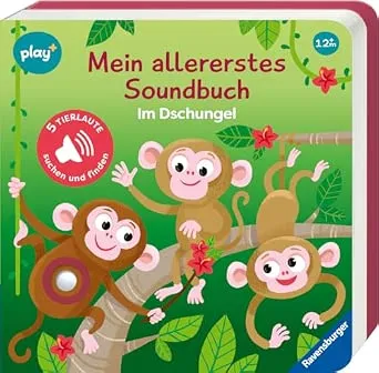 Ravensburger Play+ Mein allererstes Soundbuch: Im Dschungel