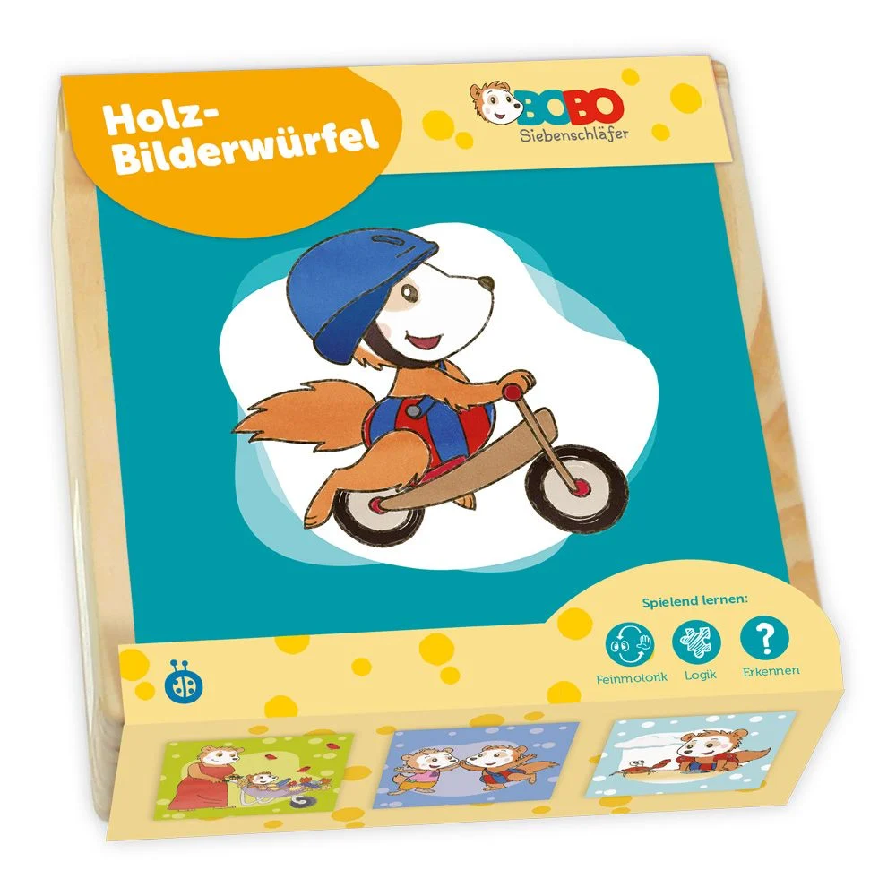 Bobo Siebenschläfer Bilderwürfel Puzzle