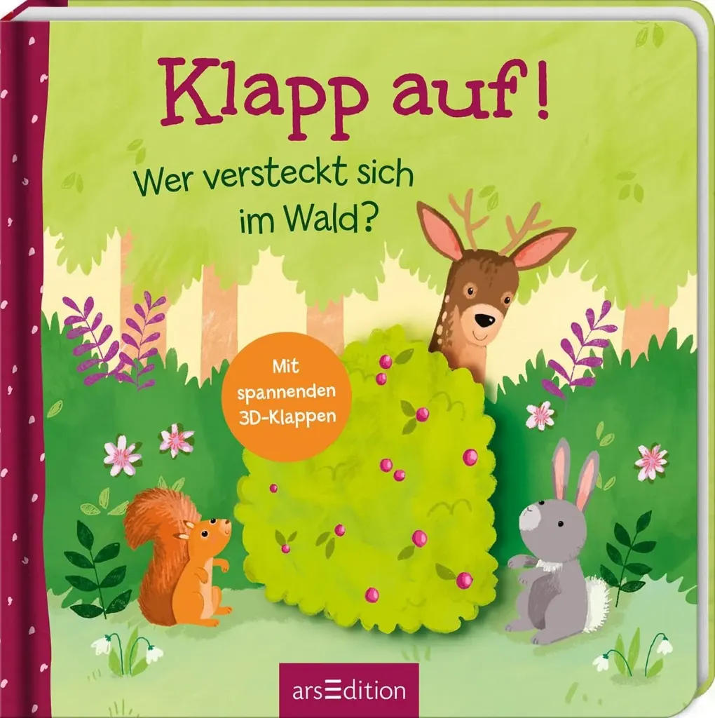 Klapp auf! Wer versteckt sich im Wald?: Mit spannenden 3D-Klappen