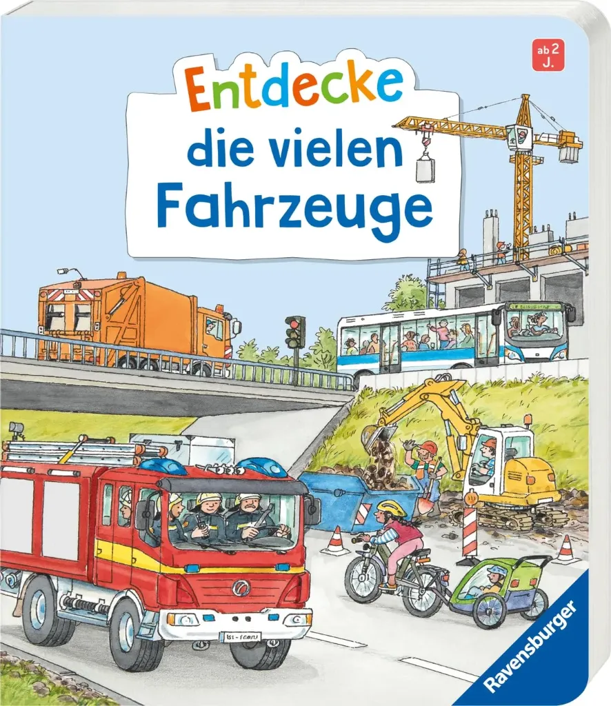 Entdecke die vielen Fahrzeuge