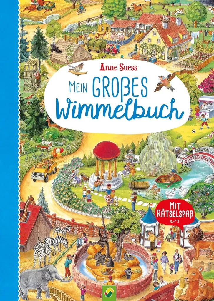 Mein großes Wimmelbuch: Für Kinder ab 2 Jahren