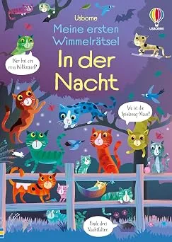 Meine ersten Wimmelrätsel: In der Nacht: Wimmelbuch mit Such- und Zählaufgaben – vielfältige Motive mit Tieren in der Nacht – für Kinder ab 4 Jahren