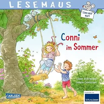 LESEMAUS 42: Conni im Sommer: Fröhliches Bilderbuch für Kinder ab 3 Jahren
