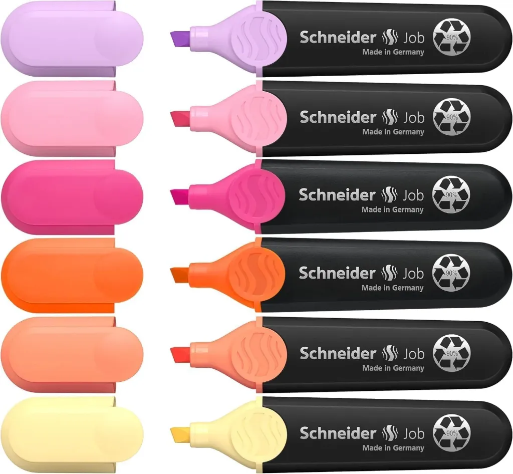 Textmarker Schneider Job Sunset Dreams
