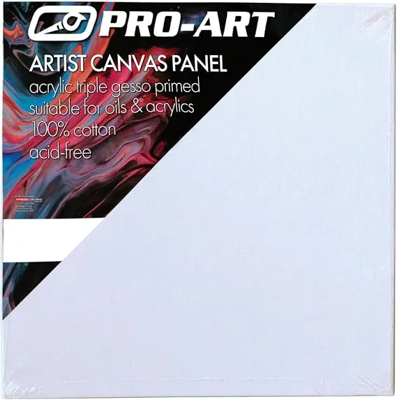Canvas stretched/Gespannte Leinwand: 10x10 cm